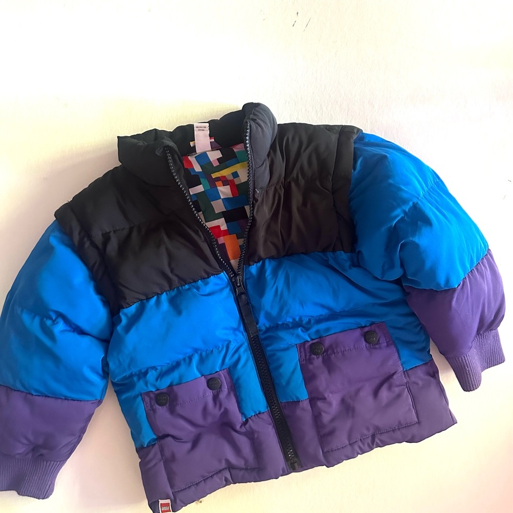 LEGO x Target Boys Colorblock Puffer Jacket Vest